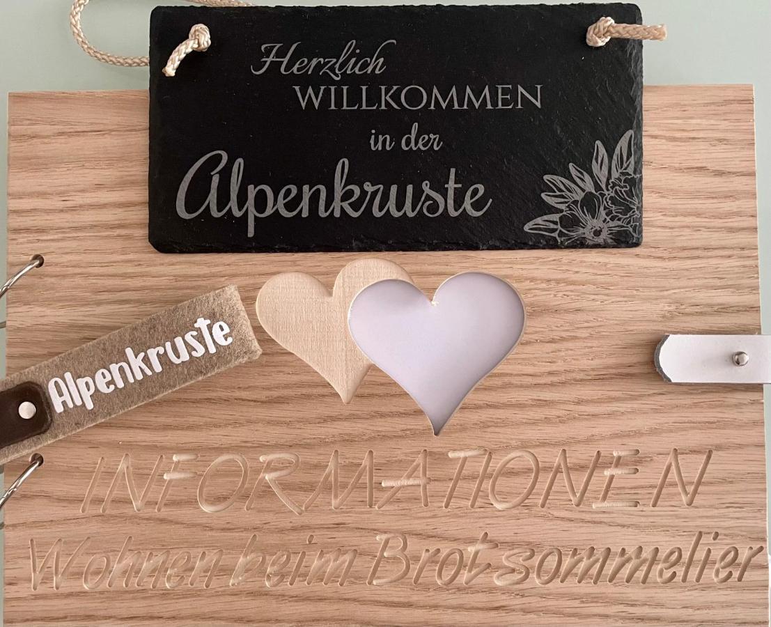 Wohnen Beim Brotsommelier - Alpenkruste Apartment Darmstadt Exterior foto